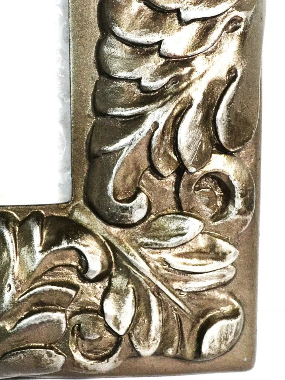 Decorative Metal Frame 7 1/2 x 9 1/2 Floral Designs Easel Back Decor Accent
